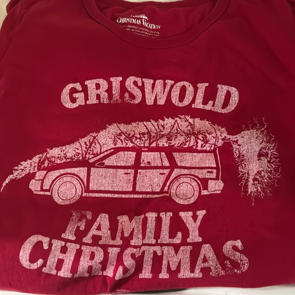 National Lampoons Christmas Vacation holiday tee